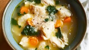 Easy One Pot Recipe Chicken Soup with Parmesan Dumplings 1 Easy One Pot Recipe Chicken Soup with Parmesan Dumplings - Chicken Soup with Parmesan Dumplings midia