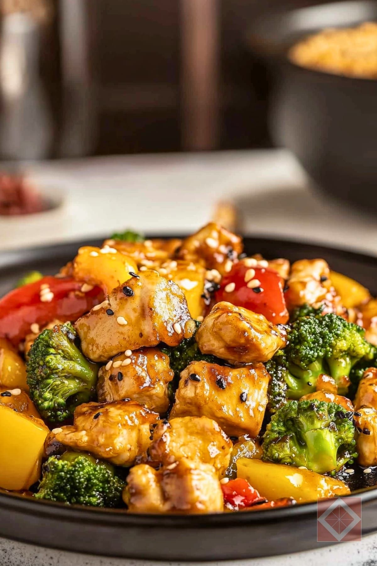 Flavor-Packed Blackstone Griddle Chicken Stir Fry Recipe 5 Flavor-Packed Blackstone Griddle Chicken Stir Fry Recipe - Chicken Stir Fry pin 2 midia 1