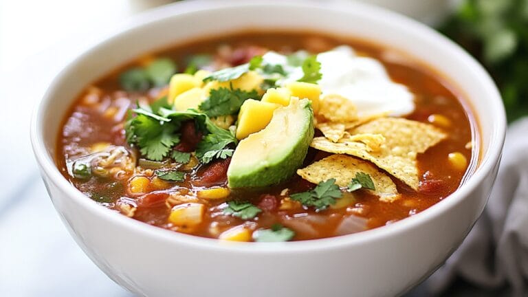 One-Pot Chicken Tortilla Soup Made Easy 1 One-Pot Chicken Tortilla Soup Made Easy - Chicken Tortilla Soup midia