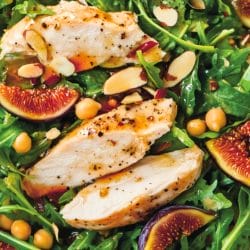Easy Chicken & Arugula Salad with Warm Fig Dressing One-Pot Recipe 5 Easy Chicken & Arugula Salad with Warm Fig Dressing One-Pot Recipe - Chicken and Arugula Salad with Warm Fig Dressing midia