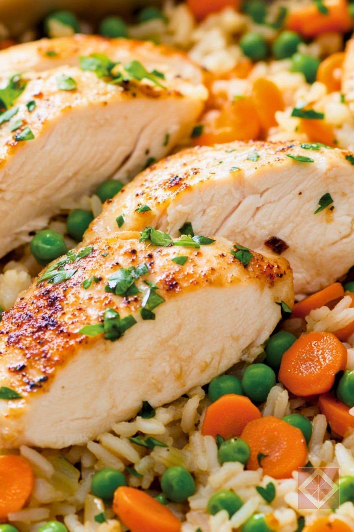 Easy Chicken & Rice with Carrots & Peas One-Pot Recipe for Families 4 Easy Chicken & Rice with Carrots & Peas One-Pot Recipe for Families - Chicken and Rice with Carrots and Peas pin 2 midia