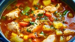 Simple Chicken & Vegetable Soup One-Pot Recipe Without Hassle 1 Simple Chicken & Vegetable Soup One-Pot Recipe Without Hassle - Chicken and Vegetable Soup midia