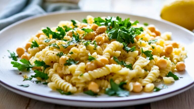 Chickpea & Parsley Pasta: A Heart-Healthy Dinner Idea 2 Chickpea & Parsley Pasta: A Heart-Healthy Dinner Idea - Chickpea and Parsley Pasta midia