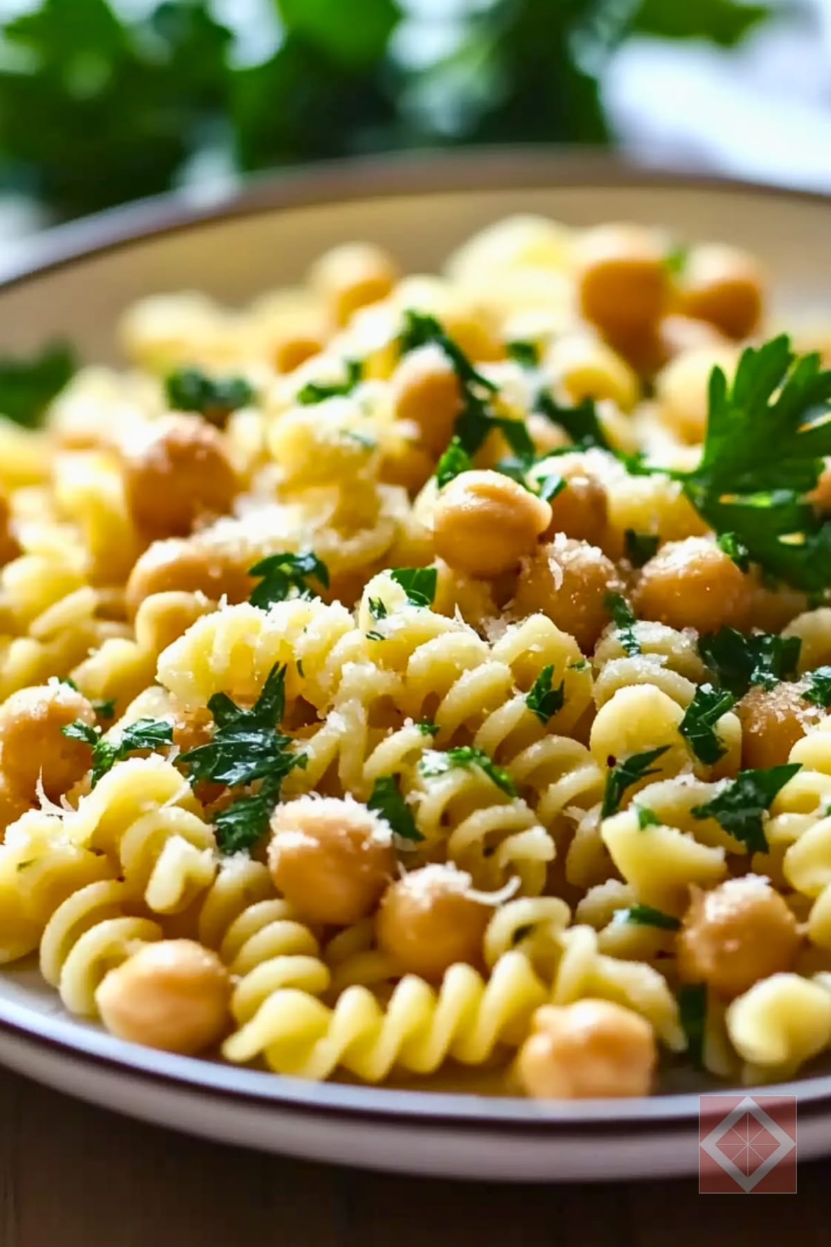 19 Pasta & Noodle Dinners That’ll Actually Make You Want to Cook 16 19 Pasta & Noodle Dinners That’ll Actually Make You Want to Cook - Chickpea and Parsley Pasta pin 1 midia