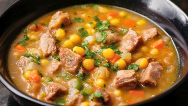 Easy Chipotle Pork & Hominy Stew One-Pot Recipe to Warm Your Night 1 Easy Chipotle Pork & Hominy Stew One-Pot Recipe to Warm Your Night - Chipotle Pork and Hominy Stew One Pot midia