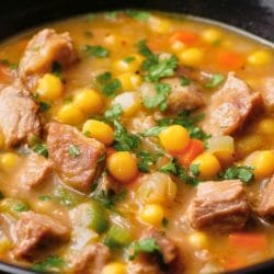 Easy Chipotle Pork & Hominy Stew One-Pot Recipe to Warm Your Night 4 Easy Chipotle Pork & Hominy Stew One-Pot Recipe to Warm Your Night - Chipotle Pork and Hominy Stew One Pot midia