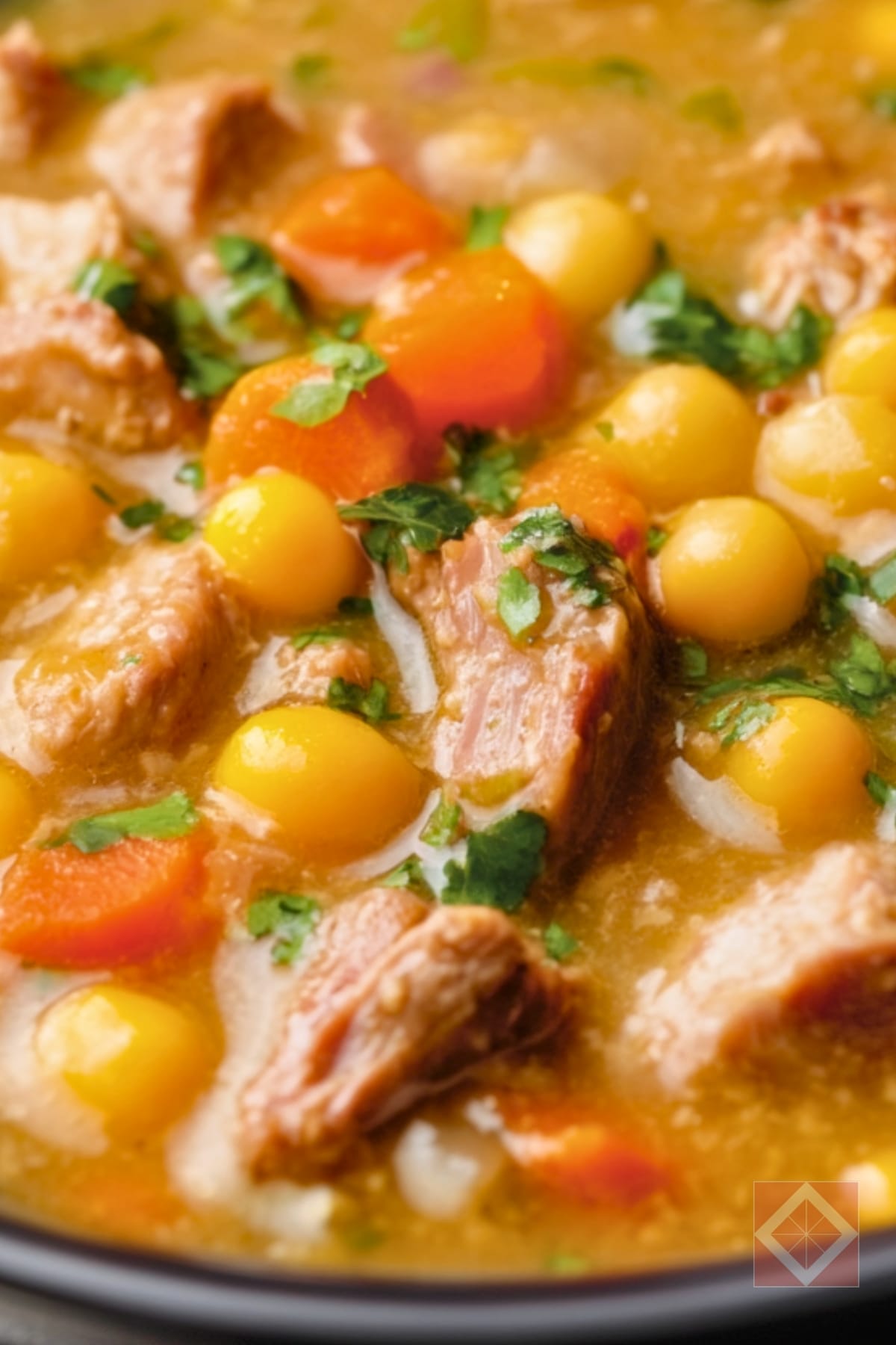 Easy Chipotle Pork & Hominy Stew One-Pot Recipe to Warm Your Night 3 Easy Chipotle Pork & Hominy Stew One-Pot Recipe to Warm Your Night - Chipotle Pork and Hominy Stew One Pot pin 2 midia