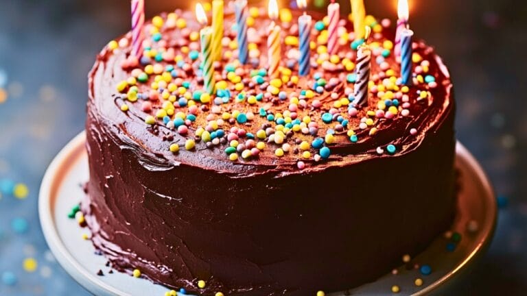 Celebrate in Style With This Chocolate Buttercream Cake 9 Celebrate in Style With This Chocolate Buttercream Cake - Chocolate Birthday Cake midia