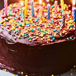 Celebrate in Style With This Chocolate Buttercream Cake 5 Celebrate in Style With This Chocolate Buttercream Cake - Chocolate Birthday Cake midia