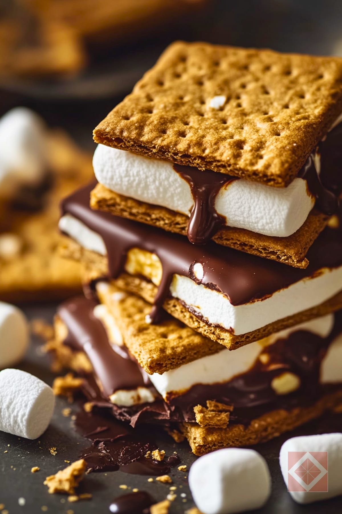 13 Irresistible Cookie & Candy Dessert Recipes to Satisfy Your Sweet Tooth 12 13 Irresistible Cookie & Candy Dessert Recipes to Satisfy Your Sweet Tooth - Chocolate Covered Smores pin 1 midia