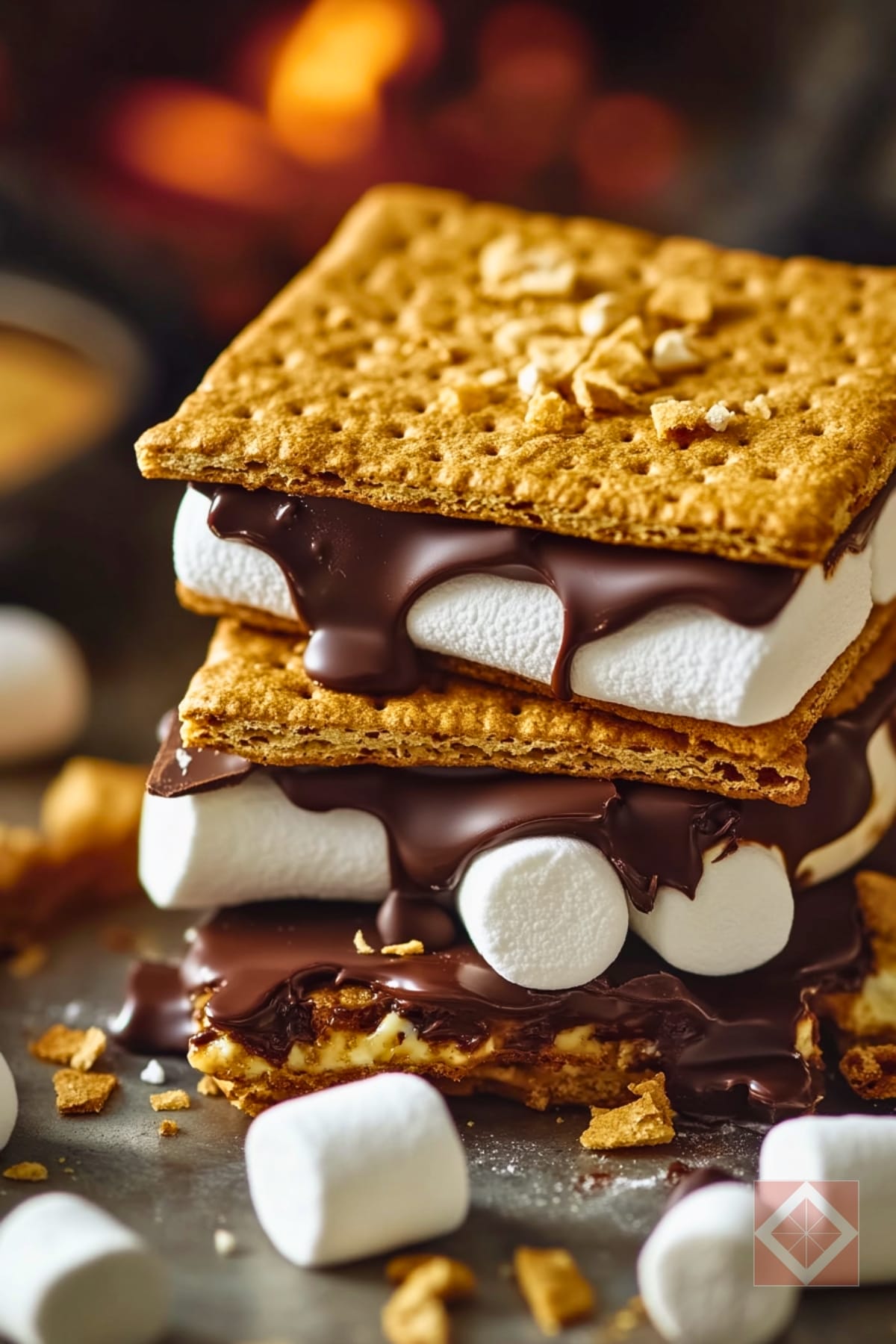 Indulgent Chocolate S’mores You’ll Love 4 Indulgent Chocolate S’mores You’ll Love - Chocolate Covered Smores pin 2 midia