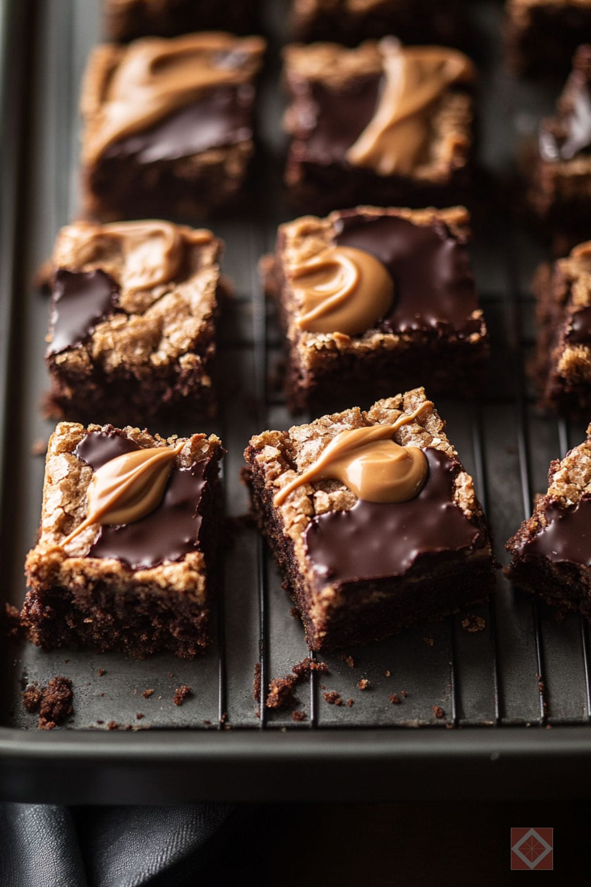 Easy Chocolate Peanut Butter Blondie Brownie Bars: A Sweet Must-Try 3 Easy Chocolate Peanut Butter Blondie Brownie Bars: A Sweet Must-Try - Chocolate Peanut Butter Blondie Brownie Bars pin 1 midia