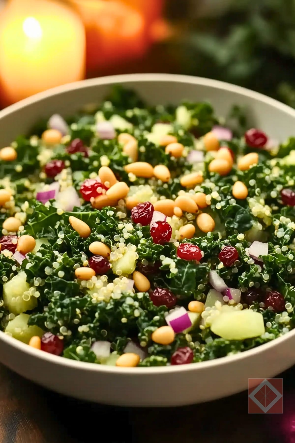 11 Best Anti-Inflammatory Veggie & Legume Recipes to Nourish Your Body 6 11 Best Anti-Inflammatory Veggie & Legume Recipes to Nourish Your Body - Chopped Kale Salad pin 1 midia