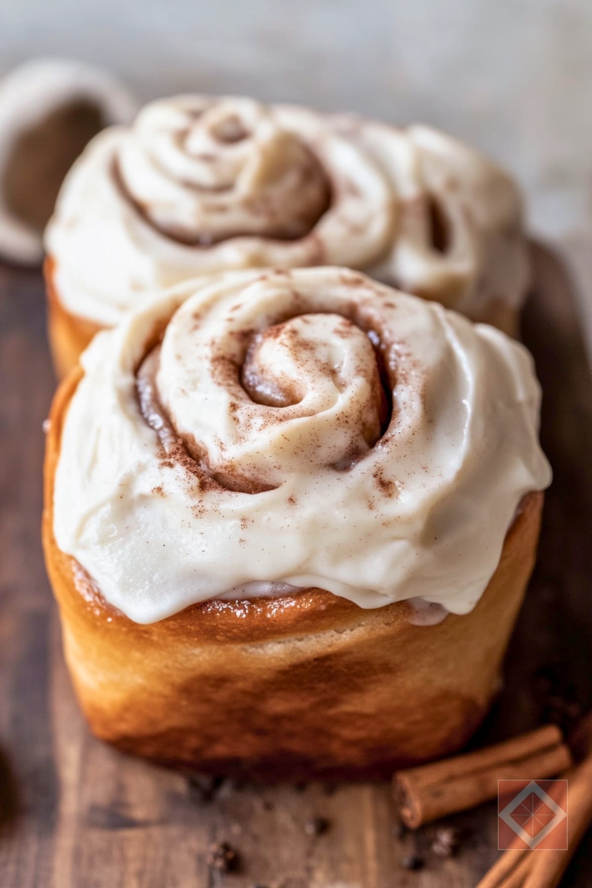 Soft & Sweet Easy Cinnamon Bread with Chai Icing Recipe 4 Soft & Sweet Easy Cinnamon Bread with Chai Icing Recipe - Cinnamon Bread pin 3 midia
