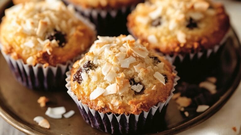 Must-Try Easy Coconut-Banana Muffins Recipe 9 Must-Try Easy Coconut-Banana Muffins Recipe - Coconut Banana Muffins midia