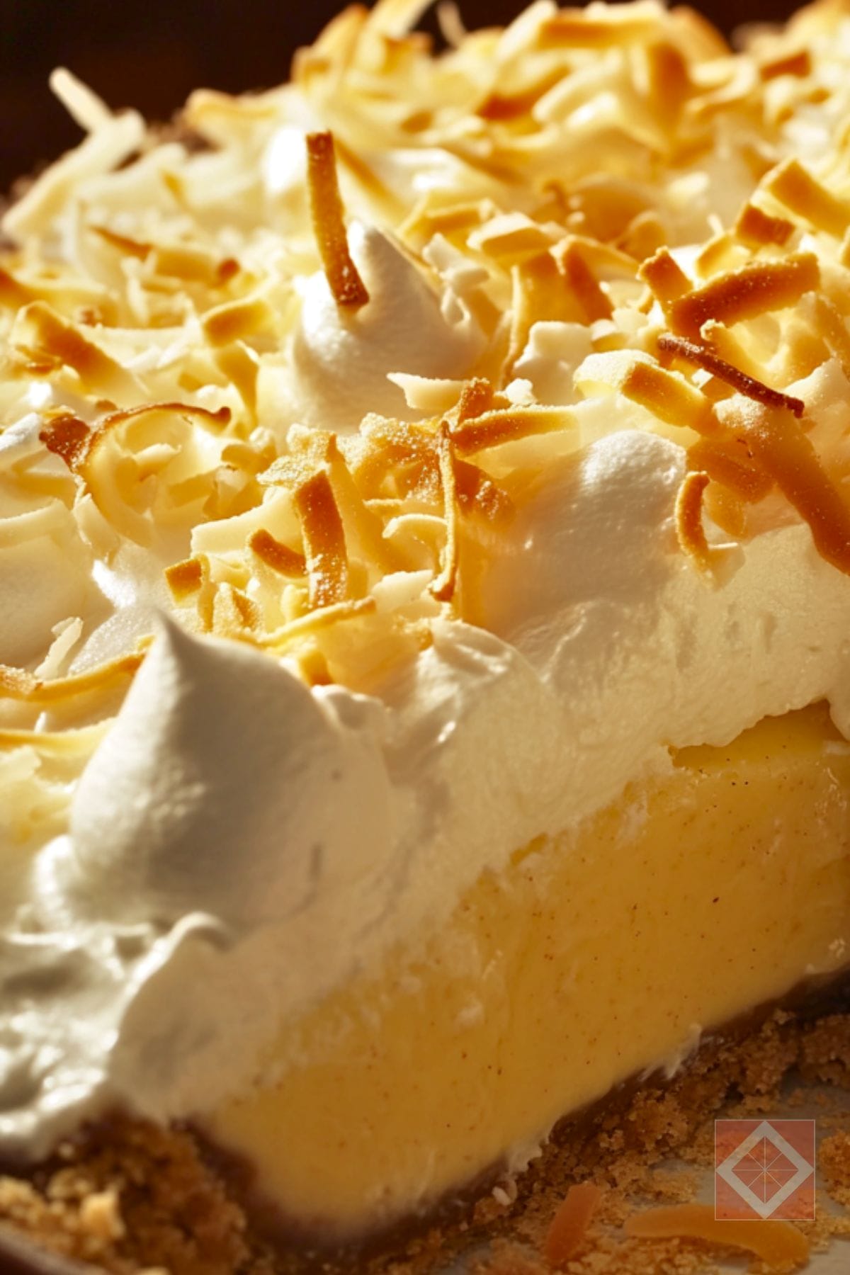 Recipe for Coconut Cream Pie with a Decadent Finish 3 Recipe for Coconut Cream Pie with a Decadent Finish - Coconut Cream Pie pin 1 midia