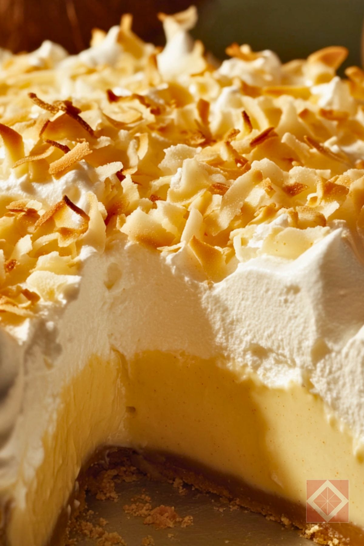 Recipe for Coconut Cream Pie with a Decadent Finish 5 Recipe for Coconut Cream Pie with a Decadent Finish - Coconut Cream Pie pin 3 midia