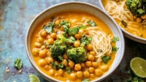 Hearty Coconut Curry Recipe with Chickpeas & Veggies 1 Hearty Coconut Curry Recipe with Chickpeas & Veggies - Coconut Curry midia