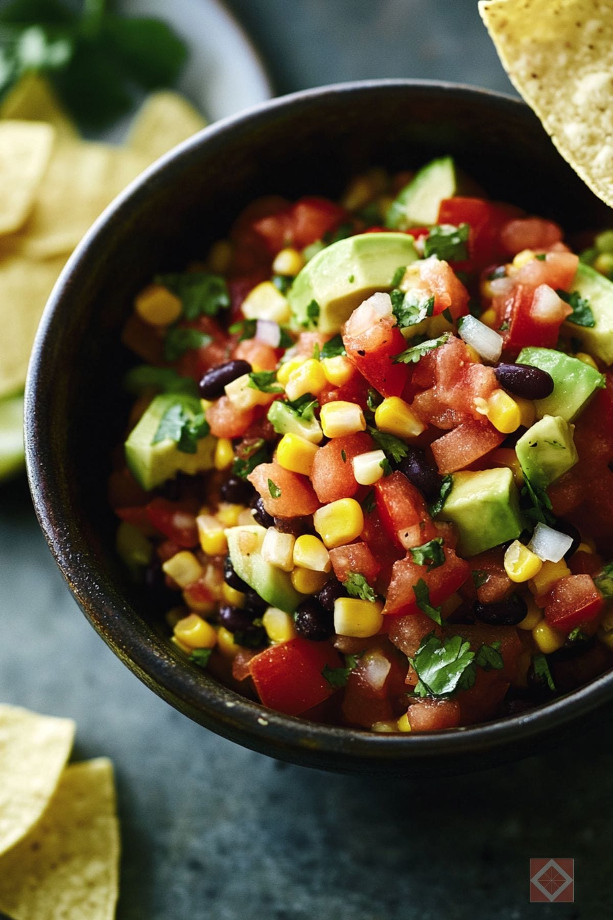 Cowboy Caviar Salsa: A Hearty & Healthy Treat 3 Cowboy Caviar Salsa: A Hearty & Healthy Treat - Cowboy Caviar Salsa pin 1 midia