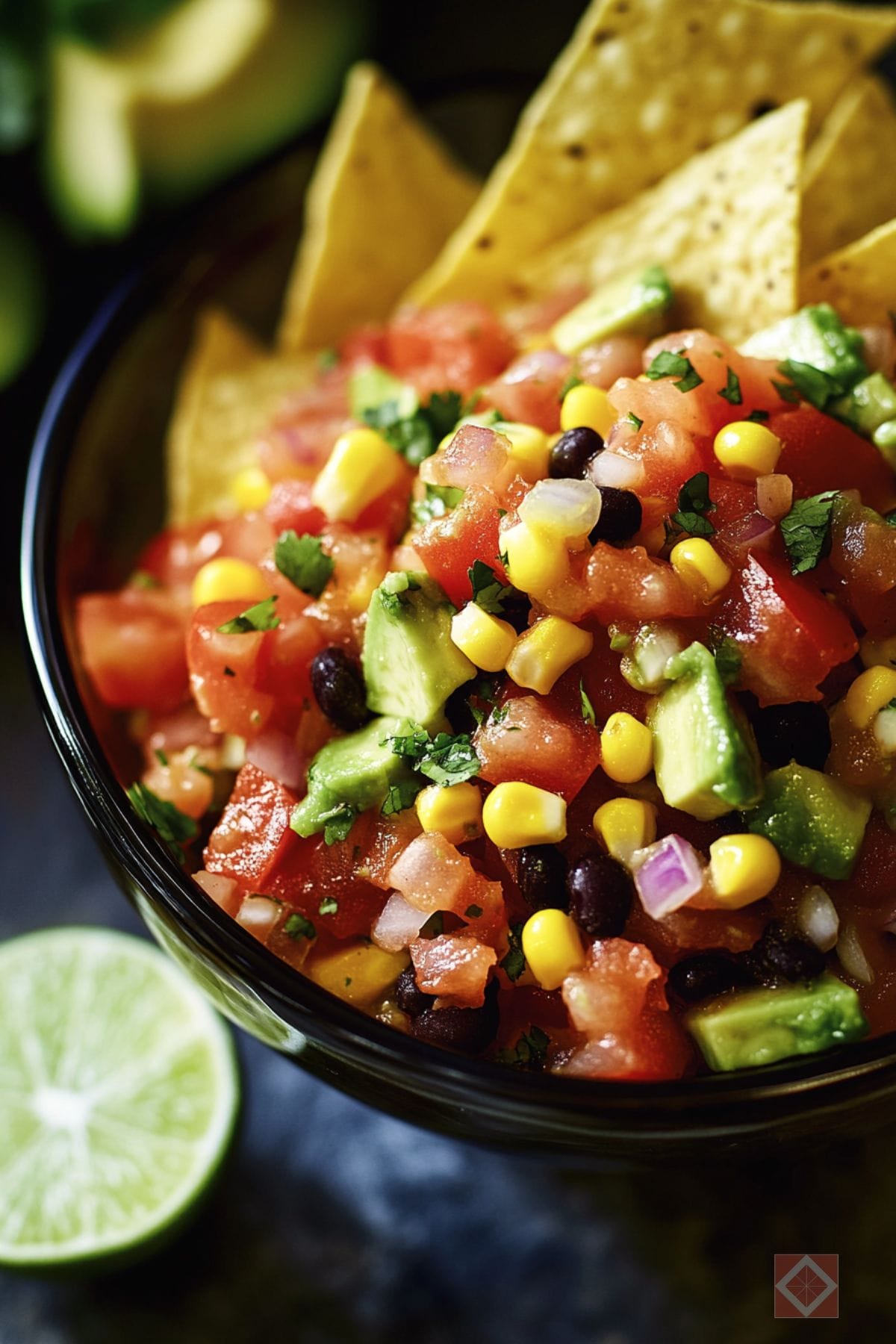 Cowboy Caviar Salsa: A Hearty & Healthy Treat 4 Cowboy Caviar Salsa: A Hearty & Healthy Treat - Cowboy Caviar Salsa pin 2 midia