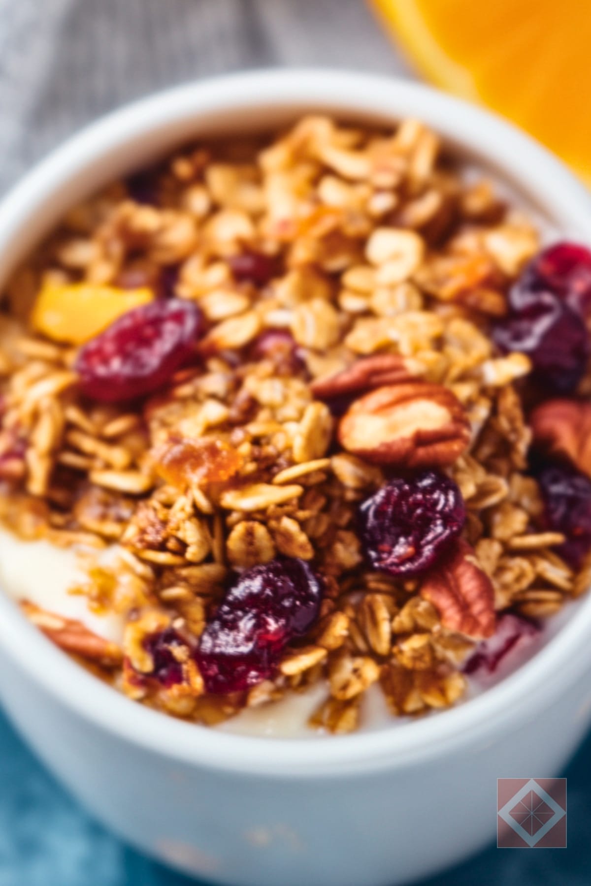 Cranberry-Orange Granola for Health-Conscious Snacking & Inflammation 4 Cranberry-Orange Granola for Health-Conscious Snacking & Inflammation - Cranberry Orange Granola pin 2 midia