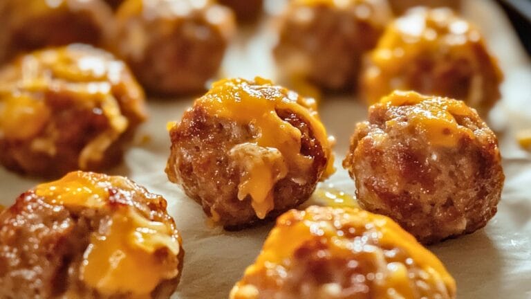 Quick & Cheesy Carnivore Diet Cream Cheese Sausage Balls 6 Quick & Cheesy Carnivore Diet Cream Cheese Sausage Balls - Cream Cheese Sausage Balls midia