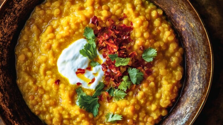 Creamy Red Lentil Dhal With Spiced Butter for Easy Weeknight Meals 6 Creamy Red Lentil Dhal With Spiced Butter for Easy Weeknight Meals - Creamy Red Lentil midia