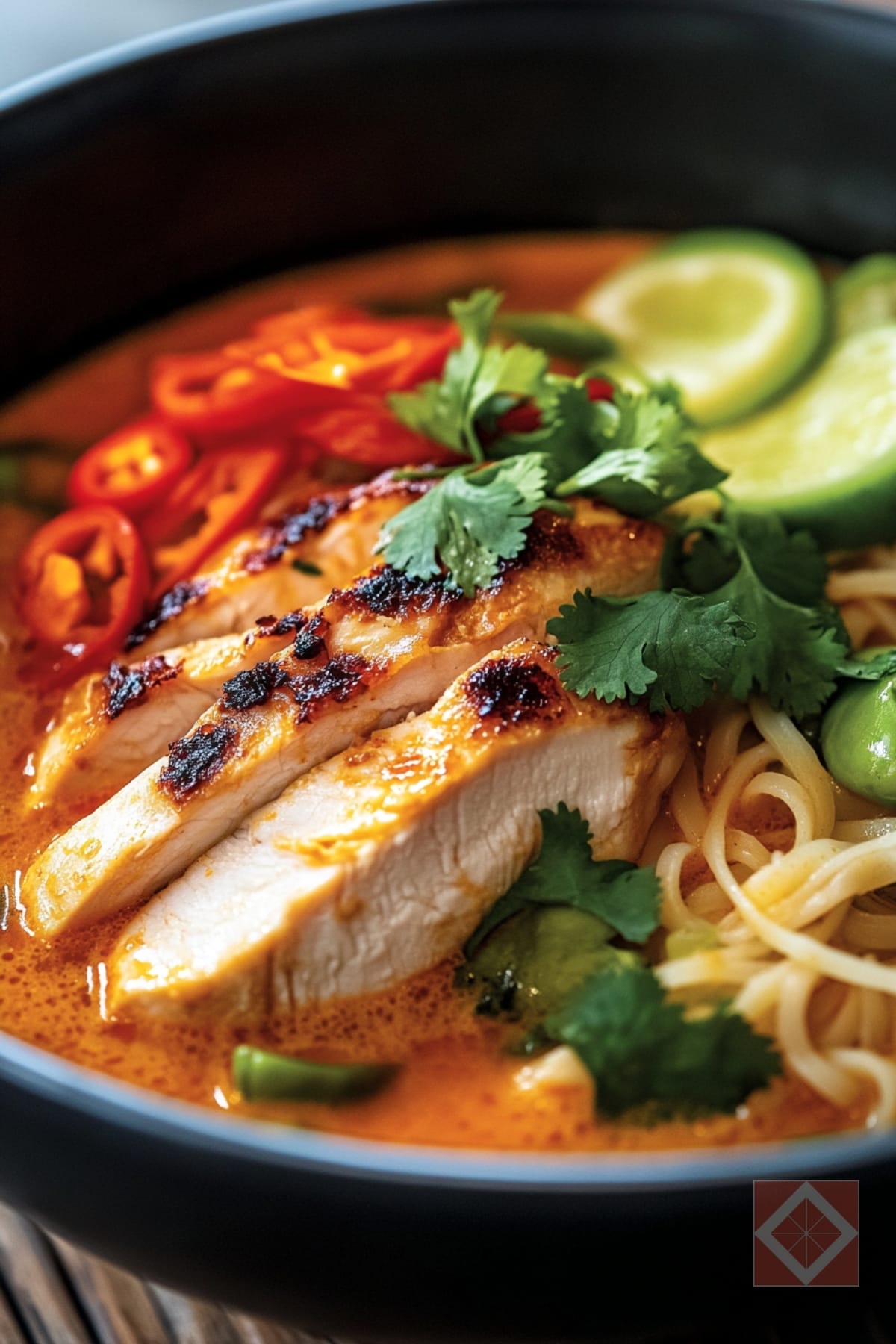 Bring Thai Flavors Home with Crispy Chicken Khao Soi 4 Bring Thai Flavors Home with Crispy Chicken Khao Soi - Crispy Chicken Khao Soi Noodle Soup pin 3 midia 1