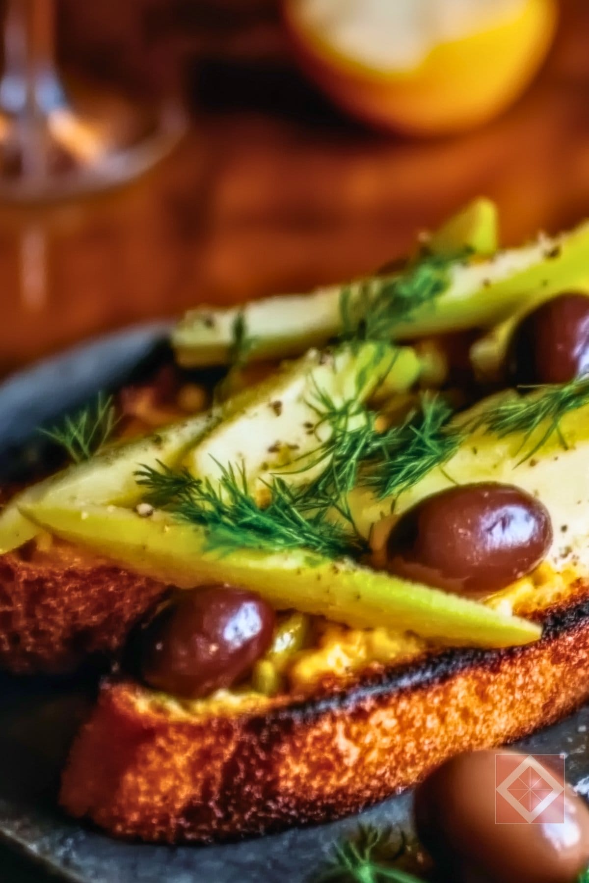 Mediterranean-Inspired Crostini Dinner Recipe with Frittata & Olives 5 Mediterranean-Inspired Crostini Dinner Recipe with Frittata & Olives - Crostini with Frittata Olives pin 2 midia