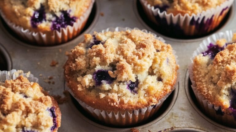 Crumbly Blueberry Muffins That Melt in Your Mouth 2 Crumbly Blueberry Muffins That Melt in Your Mouth - Crumbly Blueberry Muffins midia