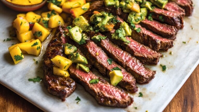Sheet Pan Dinner Idea: Cuban Steak With Fresh Chimichurri - Cuban Steak midia