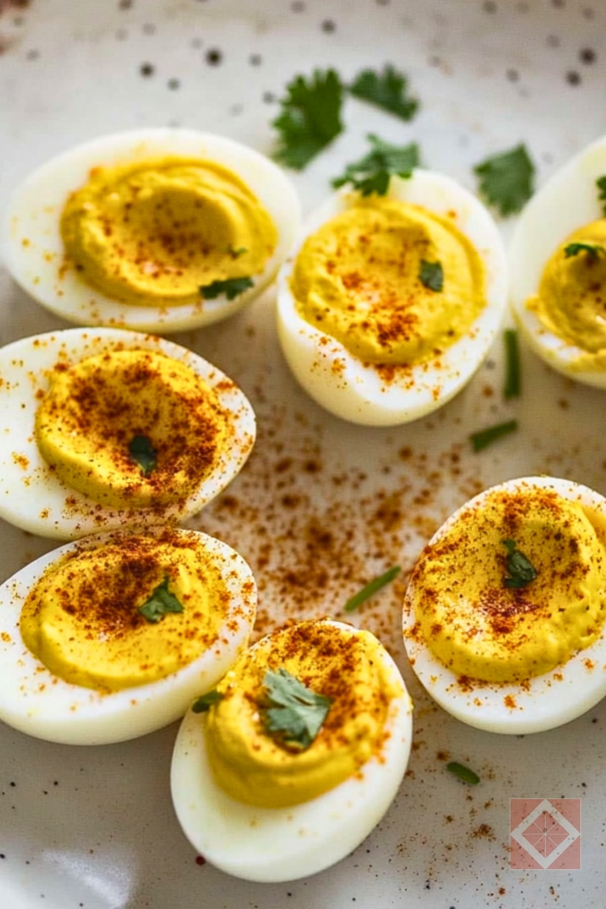The Secret to Healthier Deviled Eggs: Add Curry Powder 4 The Secret to Healthier Deviled Eggs: Add Curry Powder - Curried Deviled Eggs pin 2 midia