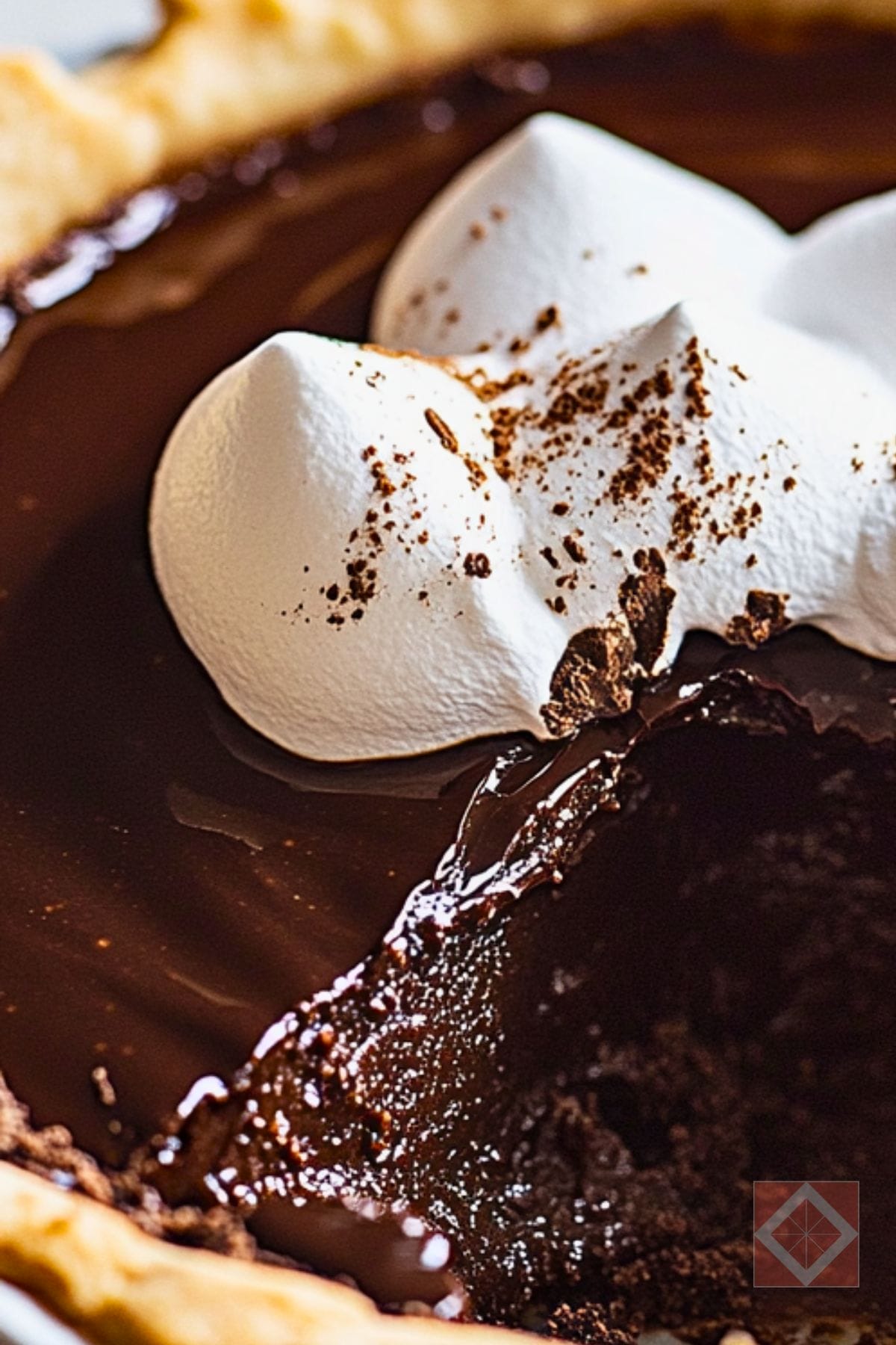 Deeply Rich Chocolate Cream Pie You Can’t Resist 4 Deeply Rich Chocolate Cream Pie You Can’t Resist - Dark Chocolate Cream Pie pin 2 midia