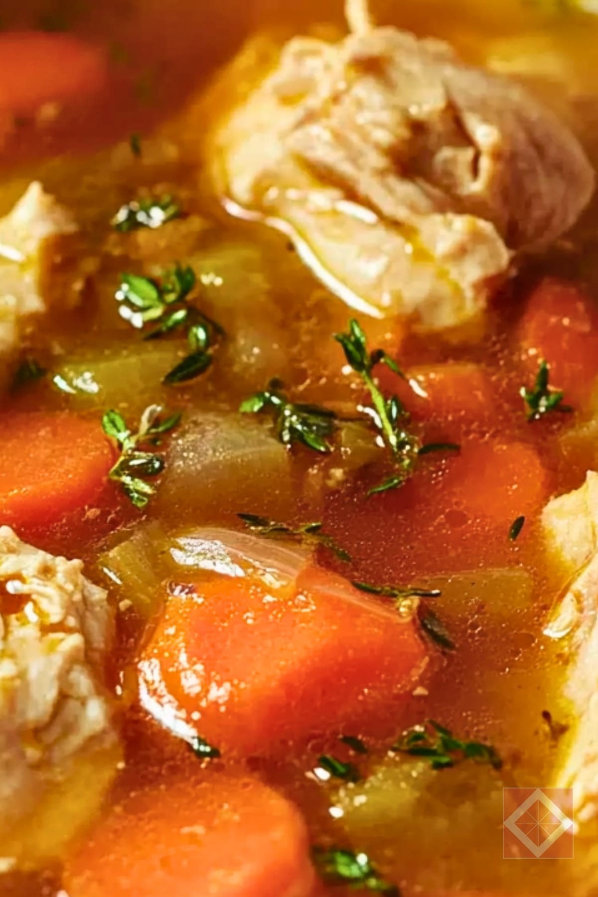 Easy Chicken & Vegetable Soup One-Pot Recipe for Cozy Nights 4 Easy Chicken & Vegetable Soup One-Pot Recipe for Cozy Nights - Easy Chicken and Vegetable Soup pin 2 midia