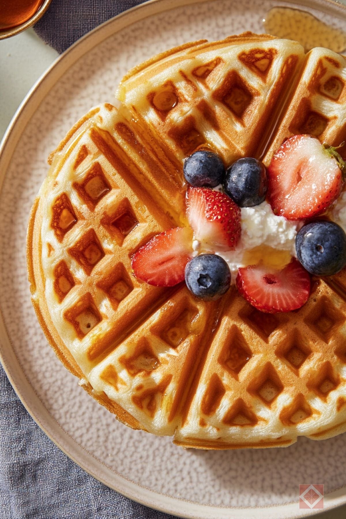 Morning Made Better with Easy Ricotta Waffles 4 Morning Made Better with Easy Ricotta Waffles - Easy Ricotta Waffles pin 2 midia