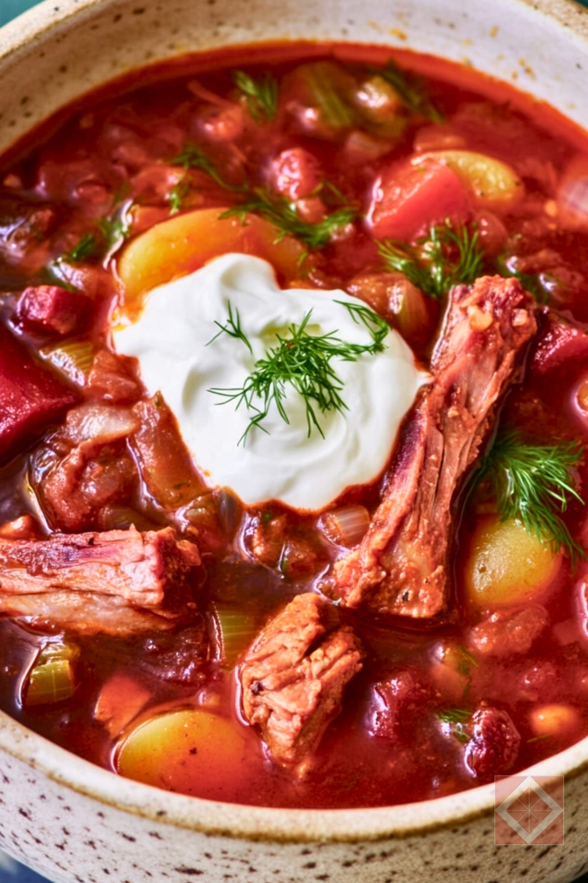 Cozy Up with This Authentic Ukrainian Borscht 4 Cozy Up with This Authentic Ukrainian Borscht - Easy Ukrainian Borscht pin 2 midia