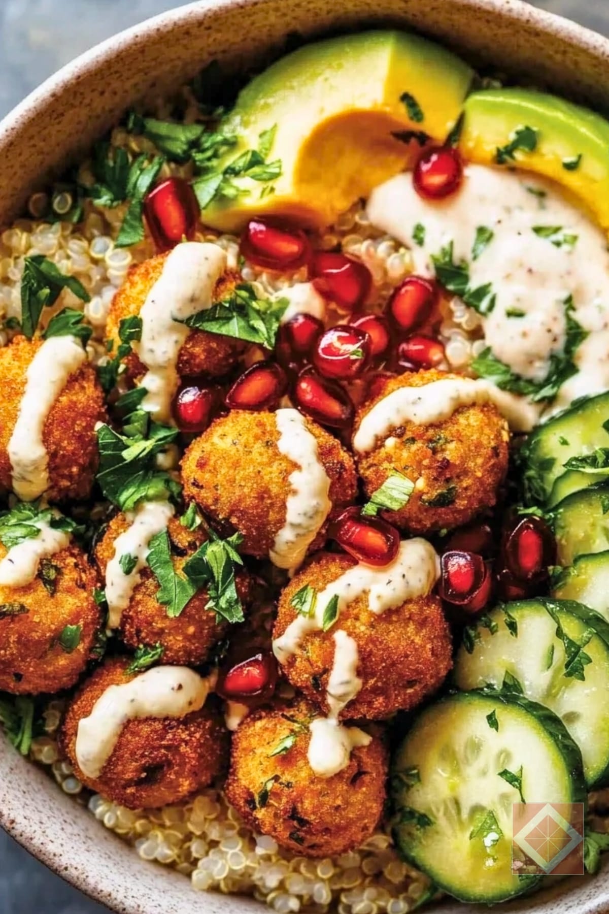 116 Easy Recipes for Effortless Cooking, from Brunch to Dinner to Dessert 65 116 Easy Recipes for Effortless Cooking, from Brunch to Dinner to Dessert - Falafel Bowl pin 1 midia