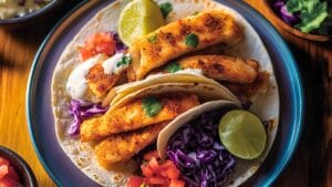 Easy Fish Tacos with Creamy Sriracha Lime Sauce 1 Easy Fish Tacos with Creamy Sriracha Lime Sauce - Famous Fish Tacos midia