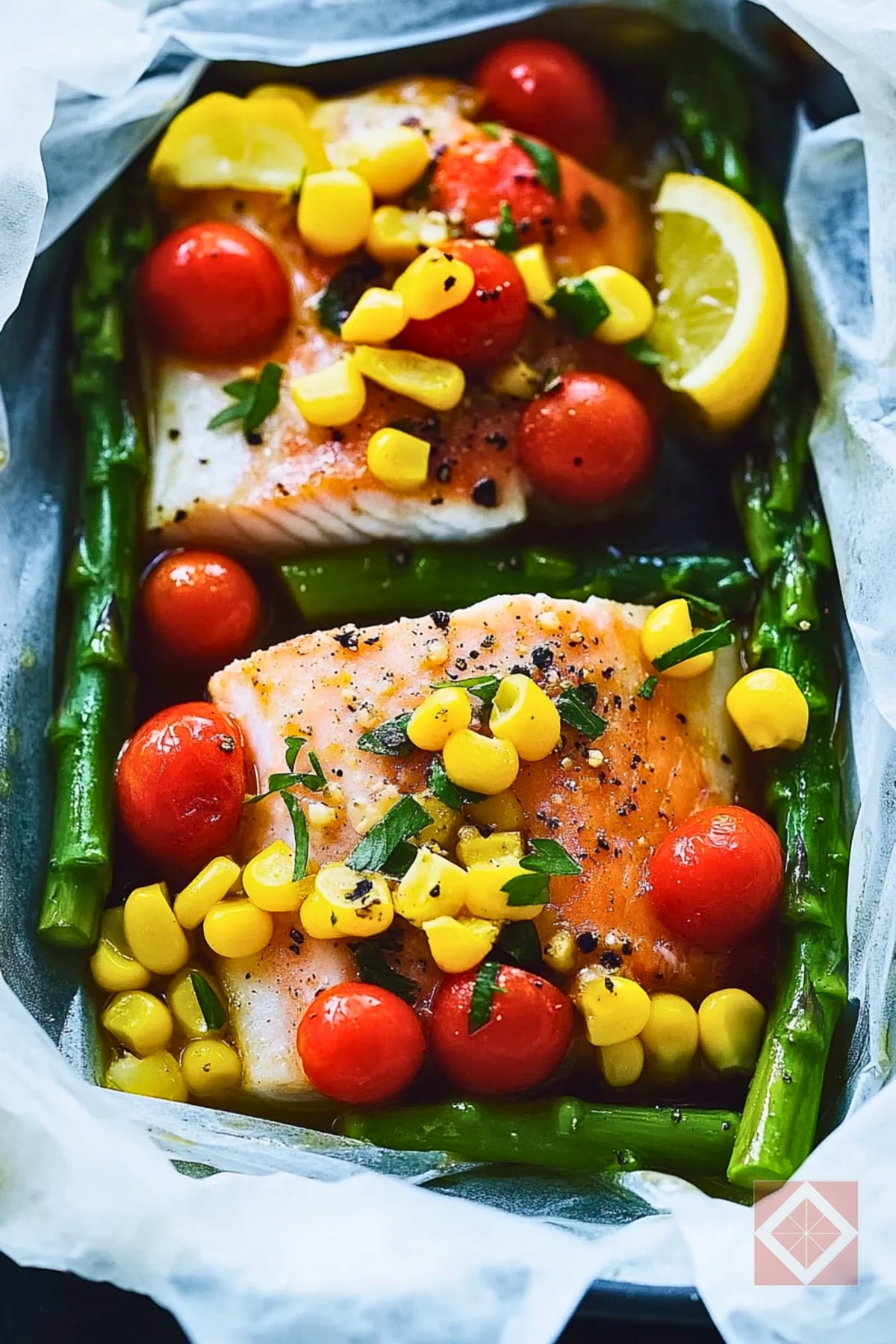 Easy Fish en Papillote: A Delicious Anti-Inflammation Recipe 2 Easy Fish en Papillote: A Delicious Anti-Inflammation Recipe - Fish en Papillote pin 1 midia