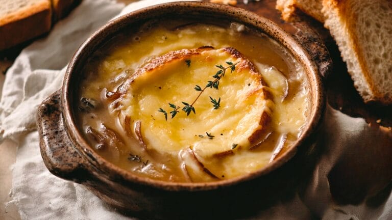 Comforting French Onion Soup Classic Made Easy 2 Comforting French Onion Soup Classic Made Easy - French Onion Soup midia 2