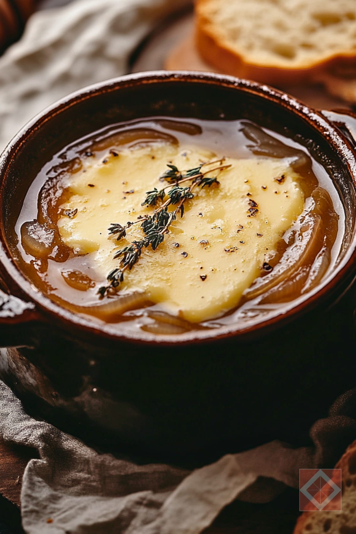 Comforting French Onion Soup Classic Made Easy 3 Comforting French Onion Soup Classic Made Easy - French Onion Soup pin 2 midia 2