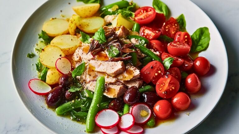 Fresh Niçoise Salad with Herbaceous Dressing: A Must-Try Dish 2 Fresh Niçoise Salad with Herbaceous Dressing: A Must-Try Dish - Fresh Nicoise Salad midia