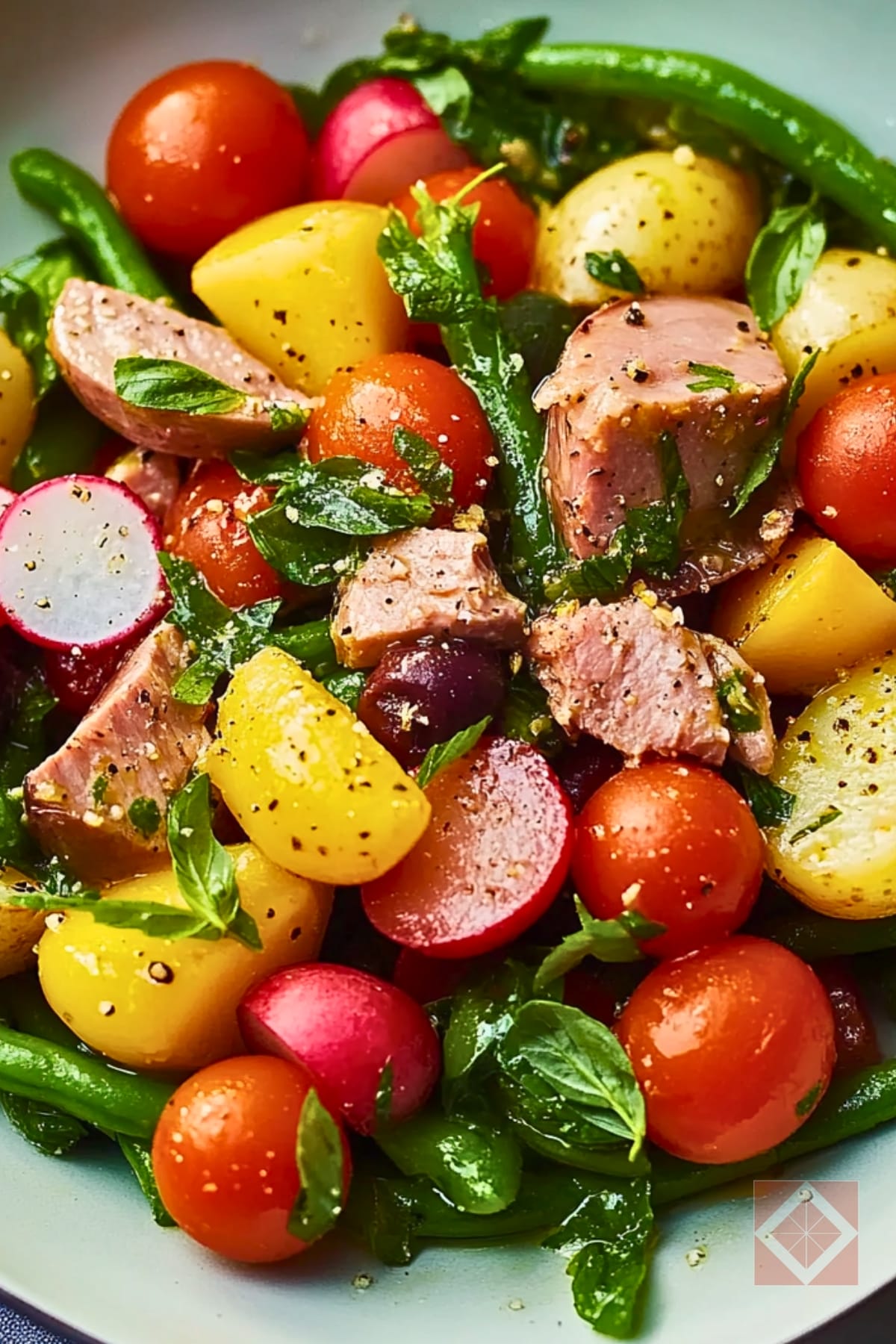 Fresh Niçoise Salad with Herbaceous Dressing: A Must-Try Dish 3 Fresh Niçoise Salad with Herbaceous Dressing: A Must-Try Dish - Fresh Nicoise Salad pin 2 midia