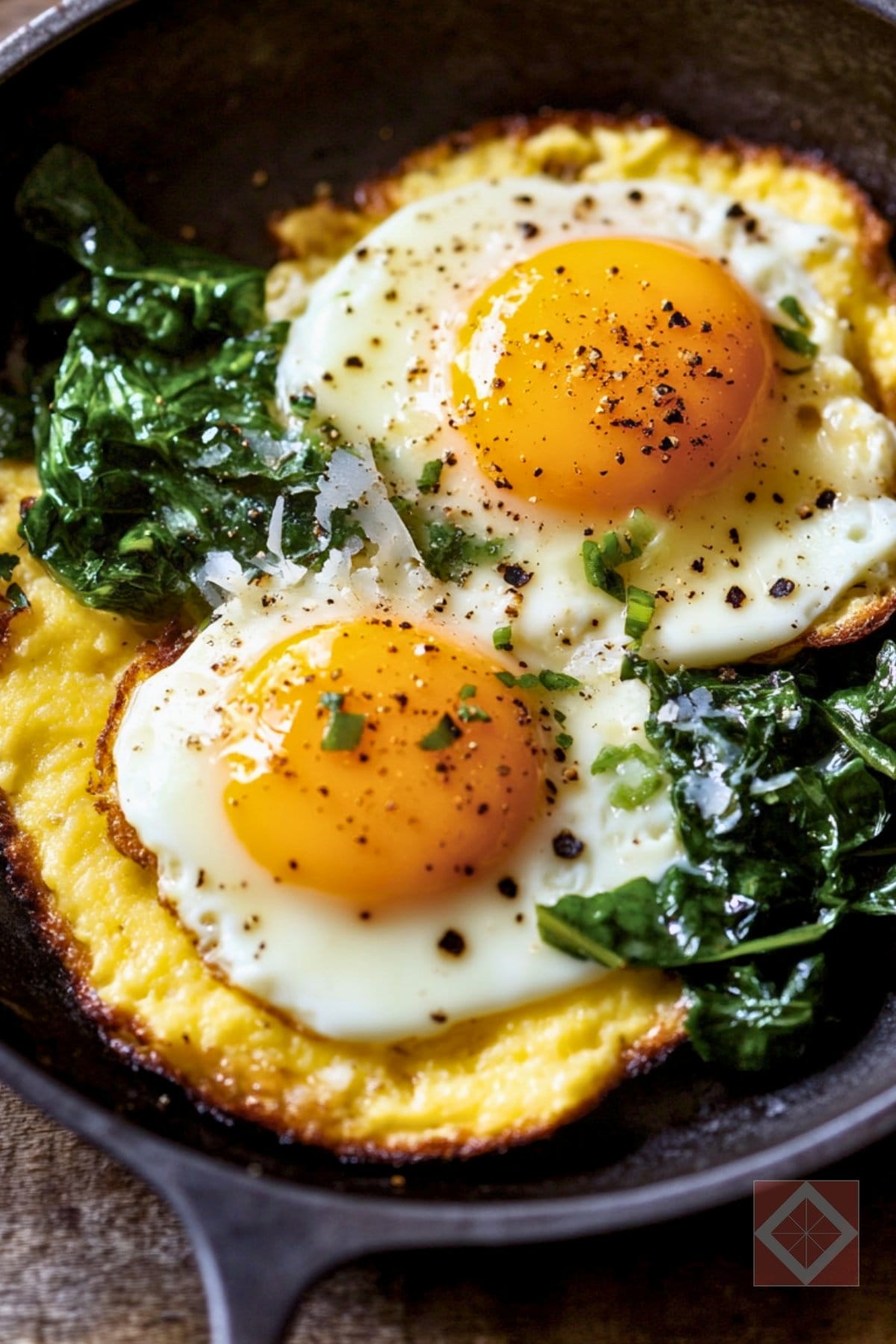 11 Easy Recipes for Breakfast Bliss You Can Make in Minutes 3 11 Easy Recipes for Breakfast Bliss You Can Make in Minutes - Frico Polenta Eggs pin midia
