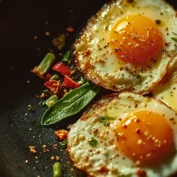 Crispy Fried Egg Dinner Recipe with a Flavorful Mediterranean Flair 5 Crispy Fried Egg Dinner Recipe with a Flavorful Mediterranean Flair - Fried Eggs midia