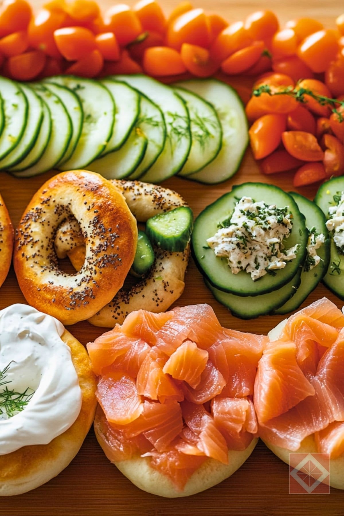 Build Your Own Fully Loaded Bagel Bar 3 Build Your Own Fully Loaded Bagel Bar - Fully Loaded Bagel Bar pin 1 midia