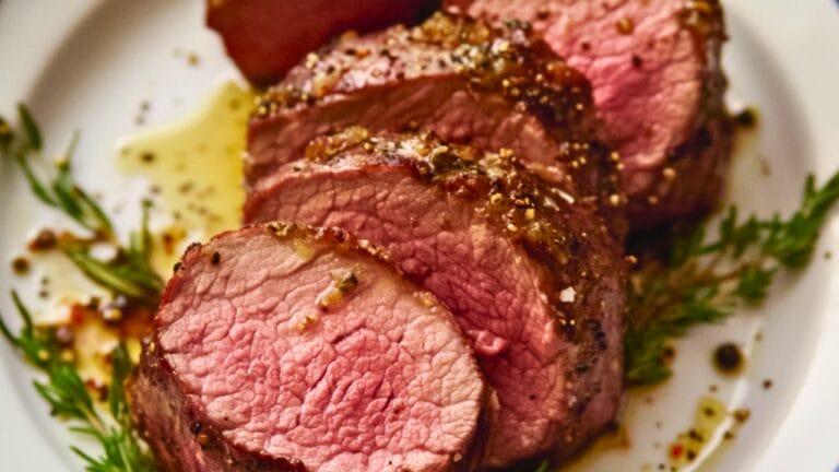 Juicy Beef Tenderloin Recipe with Garlic Herb Crust 4 Juicy Beef Tenderloin Recipe with Garlic Herb Crust - Garlic Crusted Beef Tenderloin midia