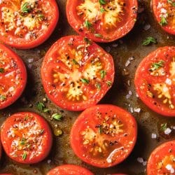 Roasted Tomatoes with Garlic That's Bursting with Flavor 5 Roasted Tomatoes with Garlic That's Bursting with Flavor - Garlic Herb Roasted Tomatoes midia