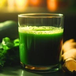 Ginger Green Juice for Energy, Digestion & That Wake-Up Kick 5 Ginger Green Juice for Energy, Digestion & That Wake-Up Kick - Ginger Green Blend Juice midia 1