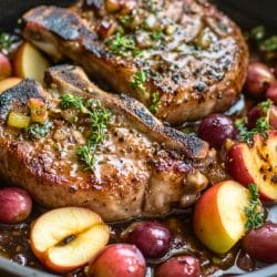 Cozy Fall Dinner Idea: Gingered Apple Pork Chops 5 Cozy Fall Dinner Idea: Gingered Apple Pork Chops - Gingered Apple Pork Chops midia